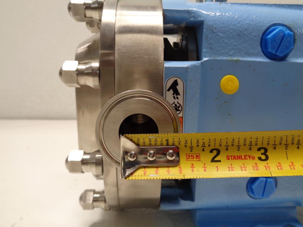 SPX Waukesha 1" Rotary Positive Displacement Pump, 316 Stainless Steel, 006U2